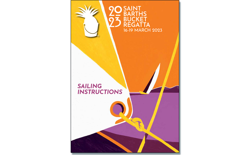 2023 St Barths Sailing Instructions covers.